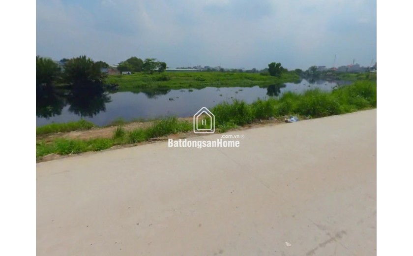 Đất SHR View sông Đ.20m 623m2, Nở hậu – Lê Đức Thọ Gò Vấp SS